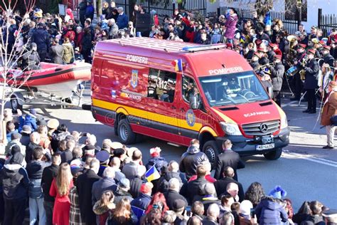 Firefighters on Romania S National Day 4 Editorial Photo - Image of ...