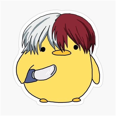 Todoroki Sticker By Tired Tm Anime Printables Anime S - vrogue.co