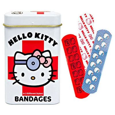 Hello Kitty Bandages - GeekAlerts