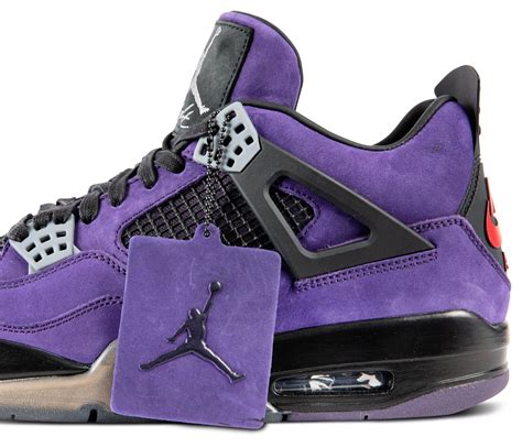 Nike Air Jordan IV Retro Travis Scott 'Purple' | Size 11.5 | Scarce Air ...