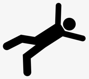 Transparent Person Falling Png - Falling Icon, Png Download , Transparent Png Image - PNGitem