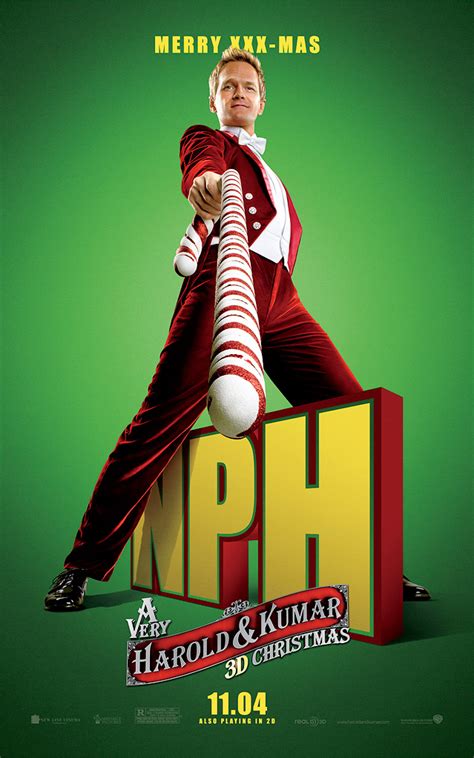 'A Very Harold & Kumar Christmas' Promotional Poster ~ NPH - Harold ...