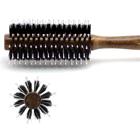 Round Boar Bristle Hair Brush 9027 - Mont bleu Store