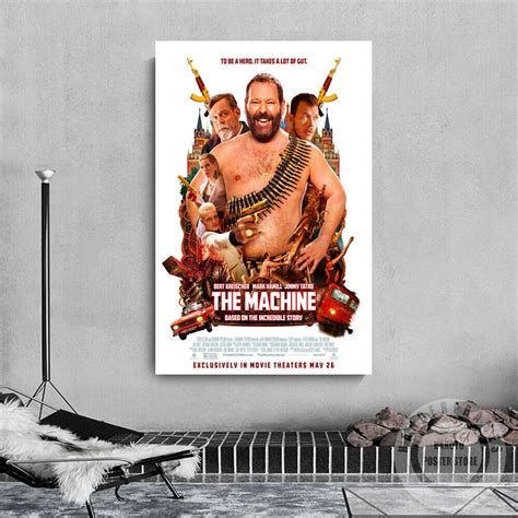 The Machine Movie Glossy Art Print Poster Film Home Wall Room Deco Size ...