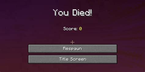 How to Remove the Death Screen for players on your Minecraft Server