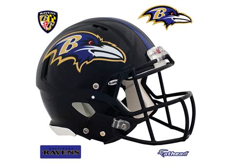 Baltimore Ravens Helmet Wall Decal | Shop Fathead® for Baltimore Ravens ...