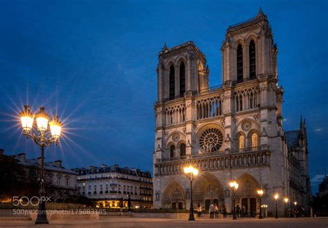 Sunset Over Notre Dame by kennymax | Notre dame, Sunset, Dame