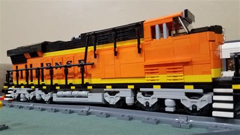 (MOC) BNSF ES44AC locomotive with .lxf - LEGO Train Tech - Eurobricks Forums