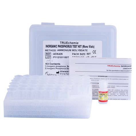 Inorganic Phosphorus Test Kit (Mono Vials) | IVD Biochemistry Kits