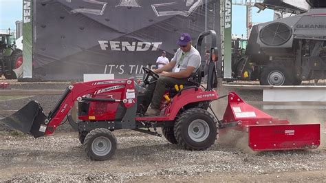 Test Drive!! Massey Ferguson GC1723E/GC1725M - YouTube