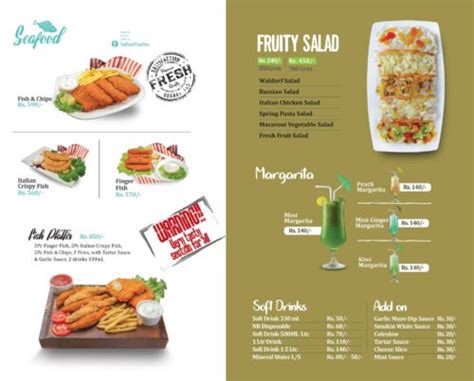 Saffron Foodies Commercial Market Menu Card Deals Contact Number