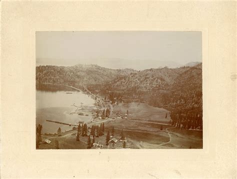 GLENBROOK, NEVADA title supplied . Albumen photograph | Nevada, Lake ...