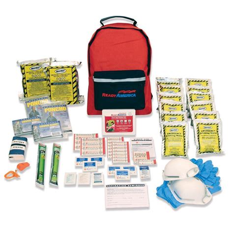 Ready America 2-Person 3-Day Emergency Kit with Backpack-70280 - The ...