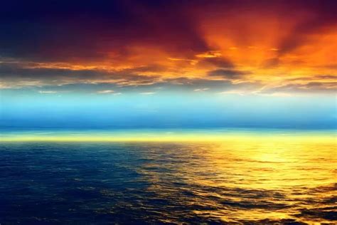 Ocean Sunset Wallpaper