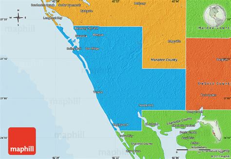 Political Map of Sarasota County