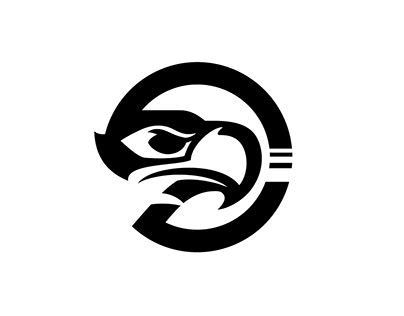 Various Hawk logos | Sports logo design, Logo design art, Art logo