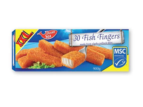 MSC Fish Fingers XXL - Lidl — Northern Ireland - Specials archive