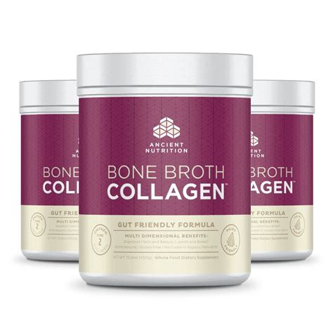 Bone Broth Collagen Protein Powder Pure (30 Servings) | Bone broth ...