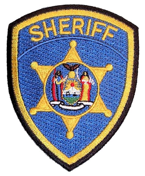 Men’s Sheriff Badge Law Enforcement Biker Patch – Quality Biker Patches