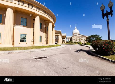 Main building of Palau National Capital, Ngerulmud, Melekeok, Island of ...