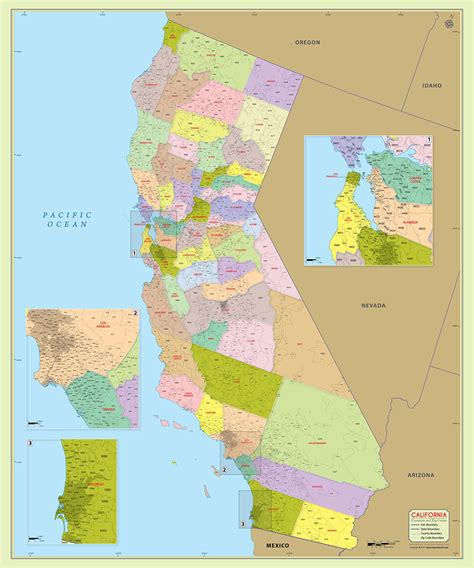 Area Code Map Northern California