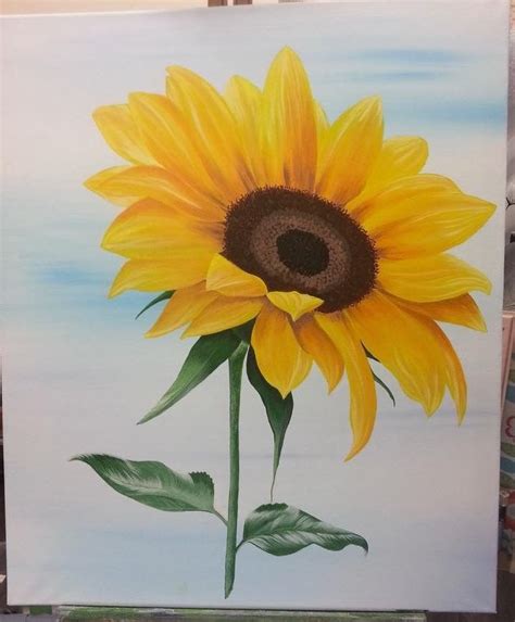 Pin by Mary Mills on SUNFLOWERS 2 | Sunflower painting, Sunflower ...