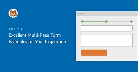 5 Excellent Multi-Page Form Examples for Your Inspiration