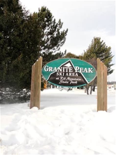 Granite Peak Ski Area At Rib Mountain State Park - Ski Resorts - Wausau ...