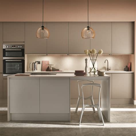 Clerkenwell Super Matt Cashmere Kitchen in 2020 | Kitchen design decor, Modern kitchen design ...