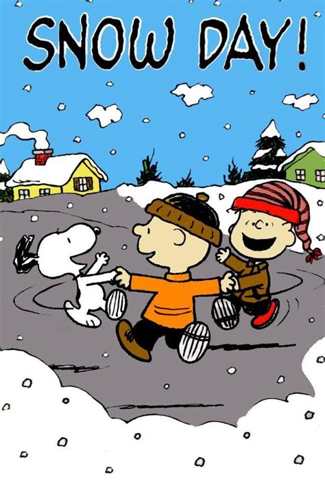 snow day ! | Snoppy, Charlie brown und snoopy, Snoopy bilder