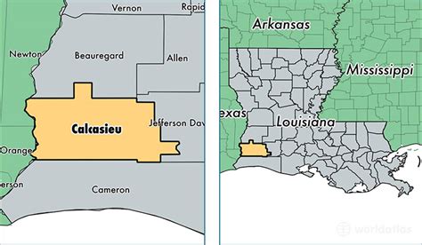 Calcasieu Parish District Map