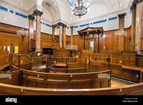 The old Crown Court in St George's Hall, sometimes used as the Old ...