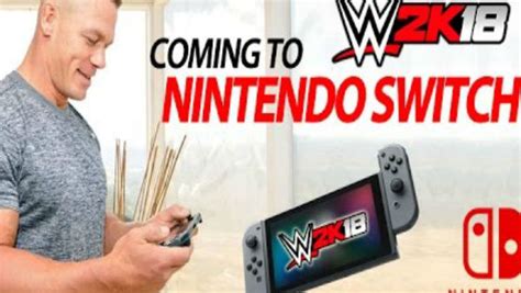 WWE 2K18 Will Release On Nintendo Switch