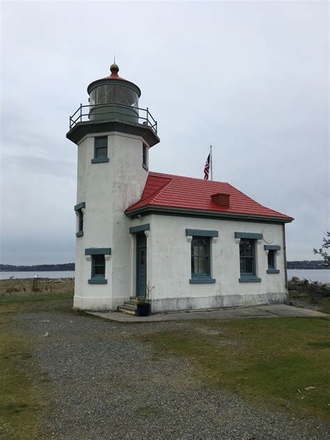 Point Robinson Lighthouse, Washington (4/3/18) | Fari, Foto