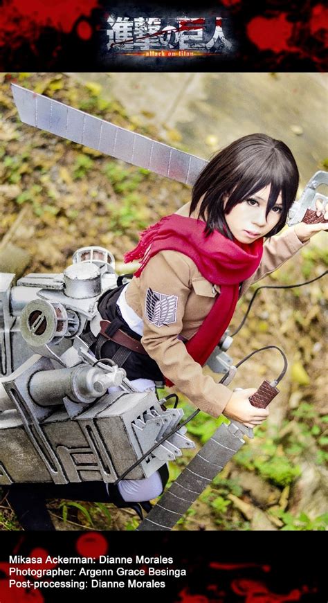 ribbonsaround : Mikasa Ackerman Cosplay