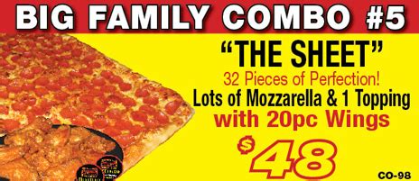 Pizza Coupons Rochester NY | Salvatore's Pizzeria