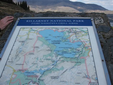 Map of Killarney National Park | Upper lake, National parks, Killarney