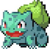 Image - Bulbasaur Pokemon Fire Red Sprite Front.PNG - Videogame Villiains and Bosses Wiki - Wikia