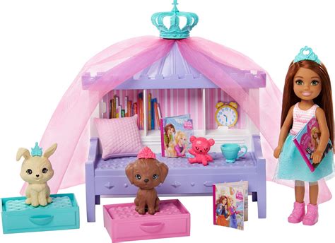 Buy BARBIE CHELSEA PRINCESS ADVENTURE DOLL AND PLAYSET 2 Online at ...