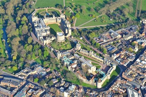 Windsor Castle | Aerial photograph, London city, Aerial photography