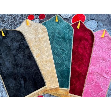 Jual SAJADAH QUBAH POLOS UKURAN STANDAR (105 X 50 CM ) SAJADAH PREMIUM ...