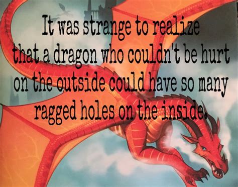 Escaping Peril quote | Wings of fire, Fire quotes, Wings of fire dragons