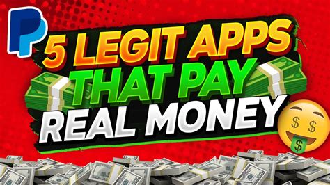 5 Legit Game Apps that Pay REAL Money (Free and Easy) Make Real Money ...