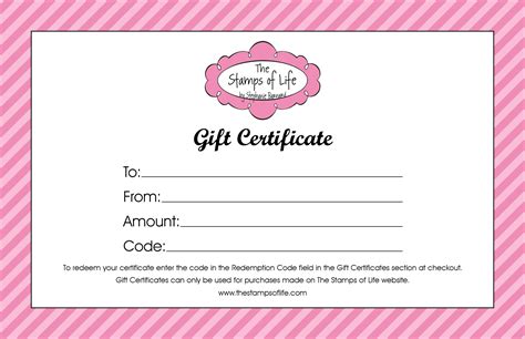 Free Printable Tattoo Gift Certificates - Free Printable