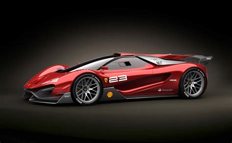 Ferrari Xezri Design Concept Sports Up and Wears its Competizione Costume