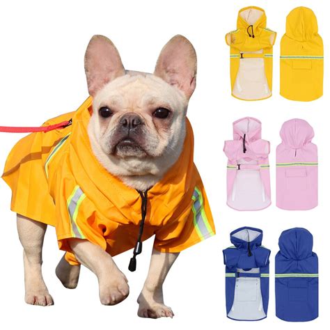 Top 8 French Bulldog Raincoats in 2022 - French bulldog clothing