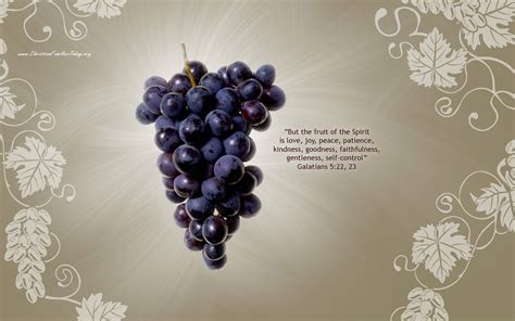 Galatians 5:22-23 - Fruits of the Holy Spirit Wallpaper - Christian Wallpapers and Backgrounds