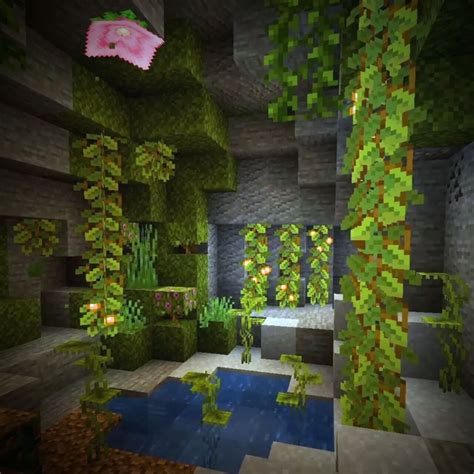 Lush Cave Block Craftings Datapack Minecraft Data Pack