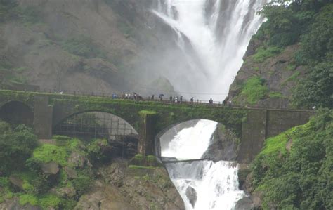 Dudhsagar Falls in Goa | Cool places to visit, Places to visit ...