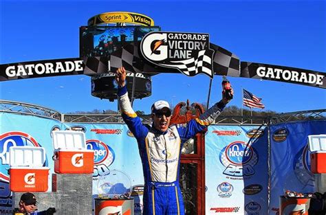 Joey Logano Pulls Out Wild Overtime Truck Series Win At Martinsville Speedway - RaceDayCT.com